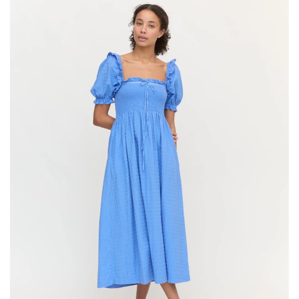 Hill House Azure Blue Scarlett Nap Dress